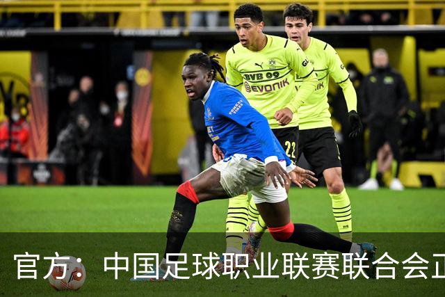 官方：中国足球职业联赛联合会正式成立