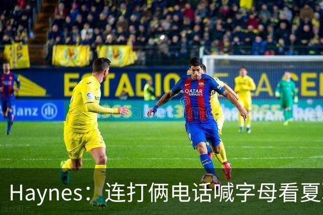 Haynes：连打俩电话喊字母看夏联差点被大骂 他以为热火有大新闻
